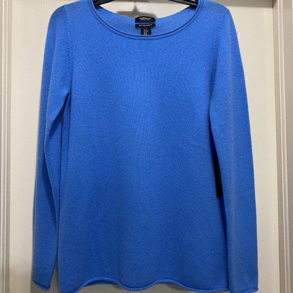 Jones New York 100% 2-Ply Cashmere Sweater